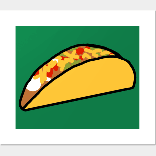 Taco Food Art Posters and Art